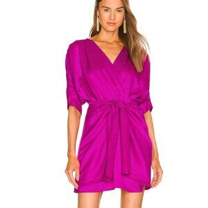 Callahan Knitwear Revolve Sami Mini Dress L Fuchsia Pink Cocktail Party Glam